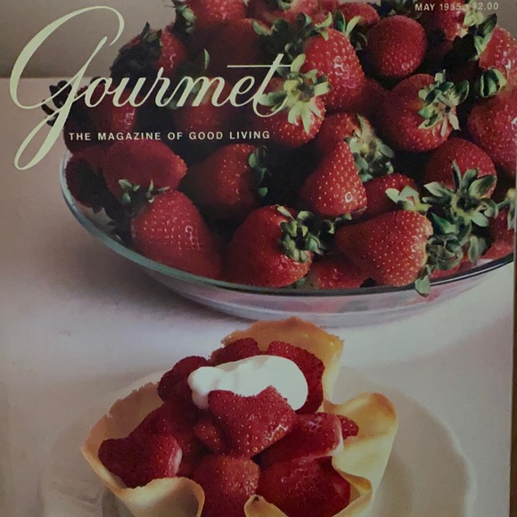 VINTAGE 1985 Set of 2 Gourmet Magazines - Picture 2 of 11